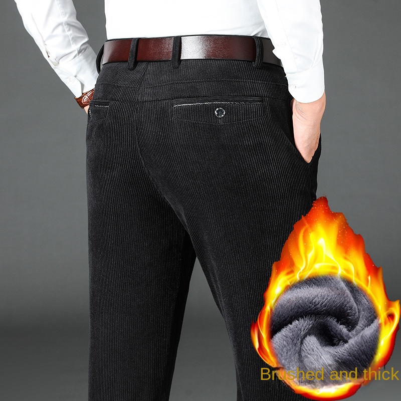 Winter Corduroy Mens Pants Thi - Corduroy Pant Warm 评论和价格