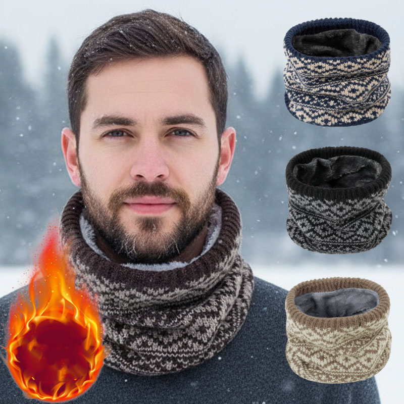 1-6PCS Winter Knit Neck Gaiter - Neck Gaiter Fleece 评论和价格