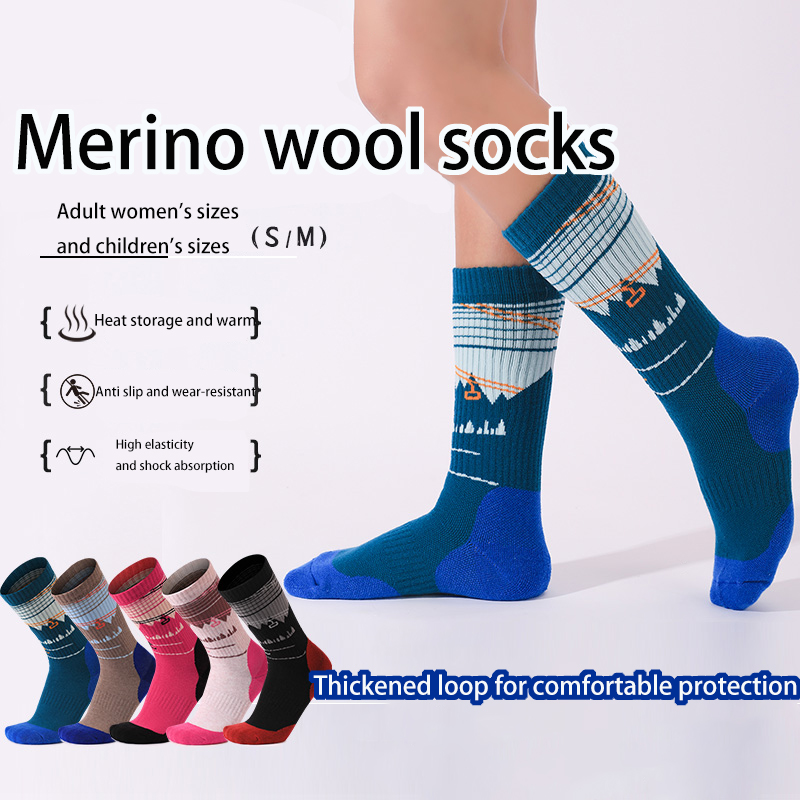 1 Pair Merino Wool Ski Socks f - Thermal Sock Wool 评论和价格