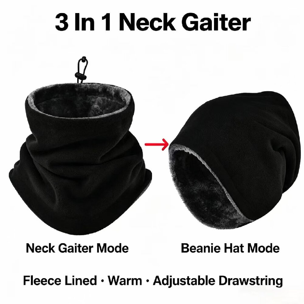 Winter MotorcycleWarm Mask Men - Neck Gaiter Fleece 评论和价格